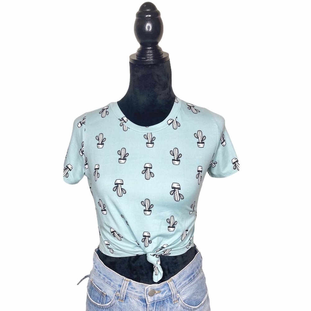Cactus Crop Top